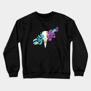 smoke and feathers 2 Crewneck Sweatshirt